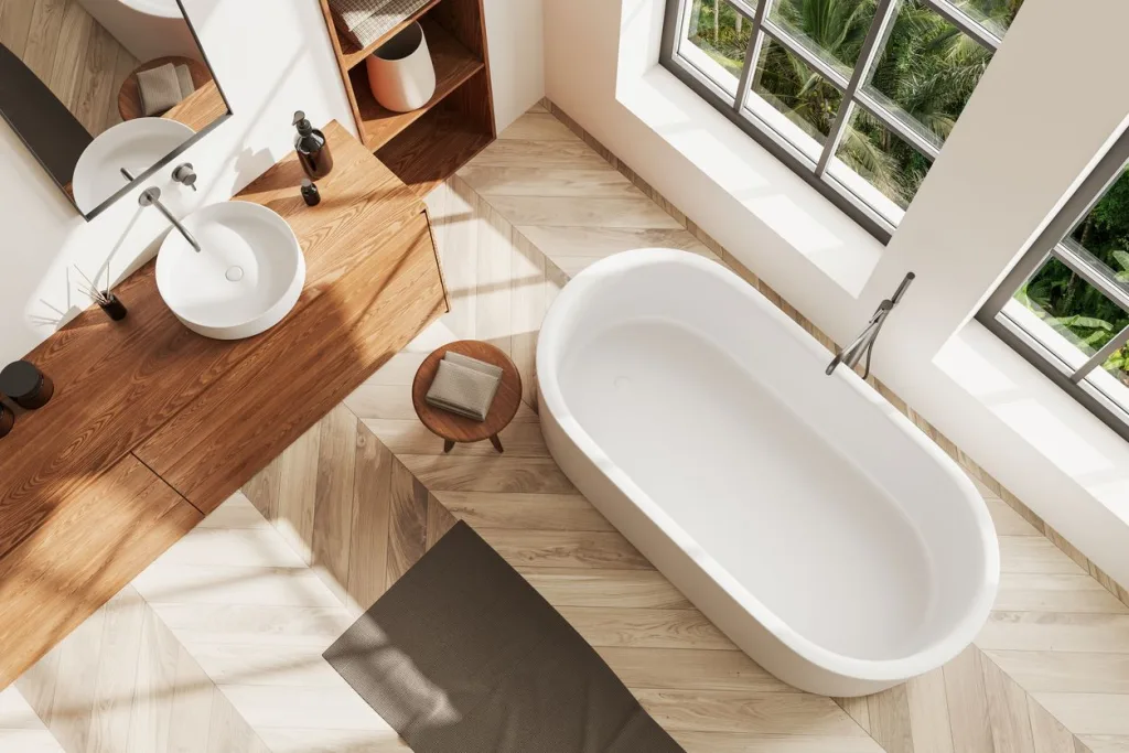 Coastal bathroom renovation